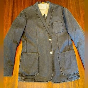 Sand by Harry Rosen Mens Jacket Size 52
